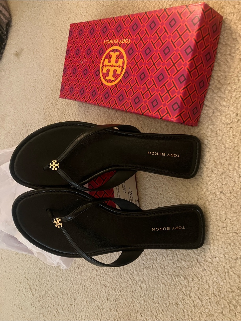 Tory Burch Classic Flip Flop sz 7.5